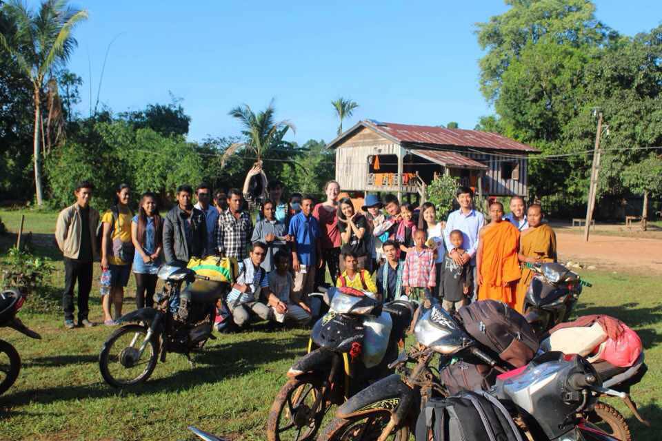 A group of Cambodian Peace fellows visiting Areng Valley