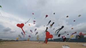 International Kites at Sky Fest 2023 in Sihanoukville, Cambodia